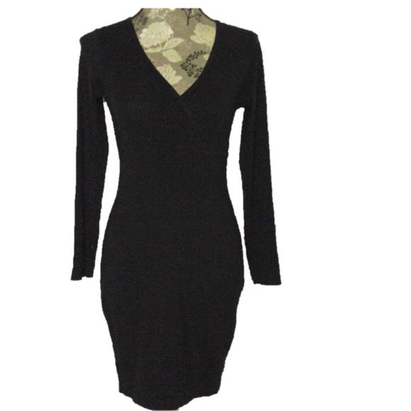 American Apparel Dresses & Skirts - American Apparel Dress Sz M Black Crossover